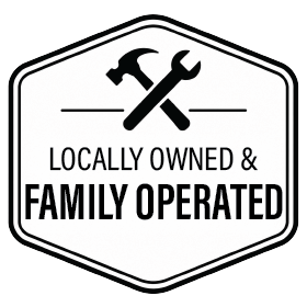 Locally Owned & Family Operated badge